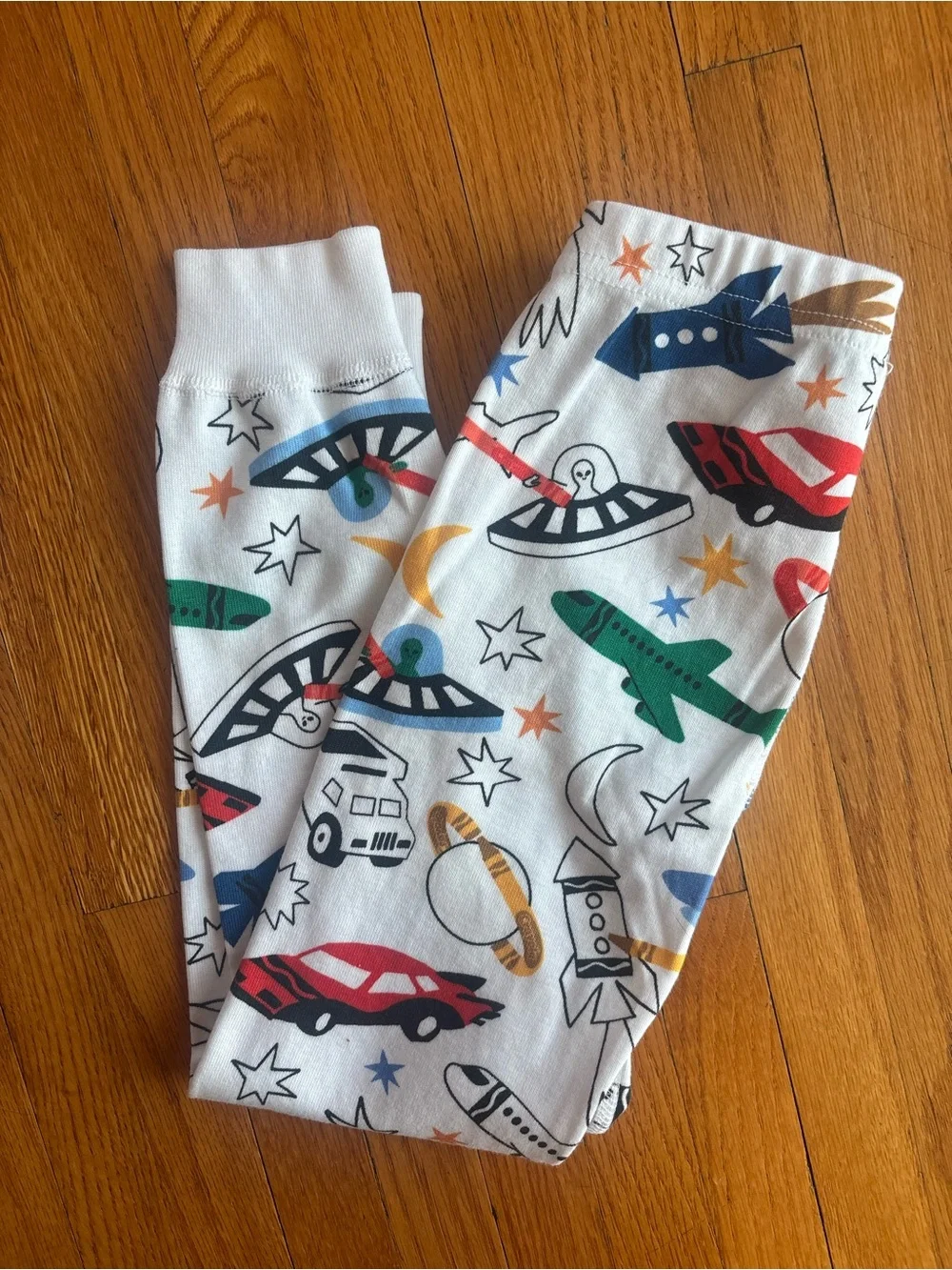 NWOT Hanna Andersson Crayola Organic Cotton Pajama size 4